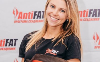 Аня Корнейчук, засновник проекту схуднення AntiFat, Львів.